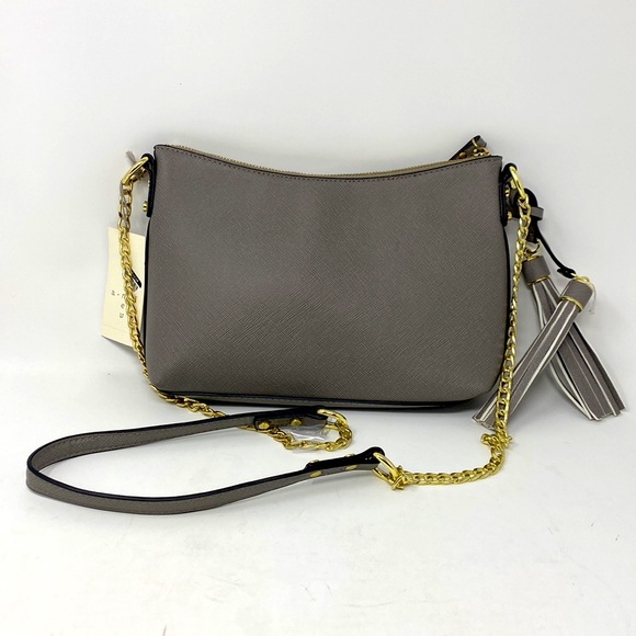 A New Day Grey Crossbody Bag Purse - Picture 3 of 6